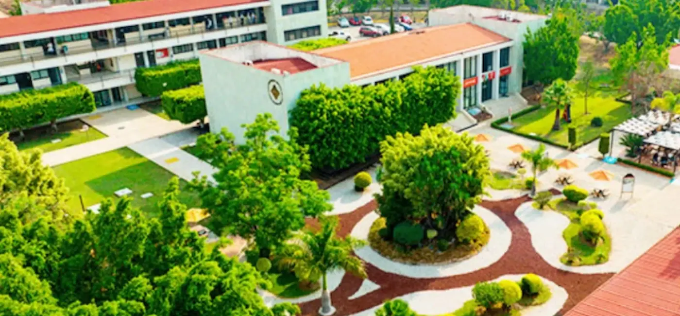 campus de la anahuac oaxaca desde arriba 